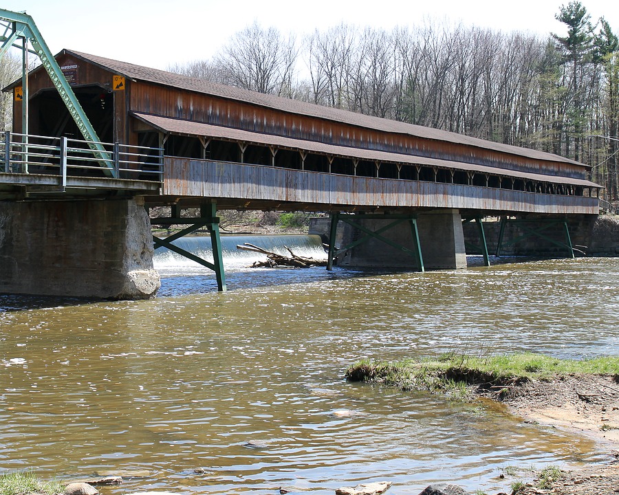 covered bridge - Ohio river